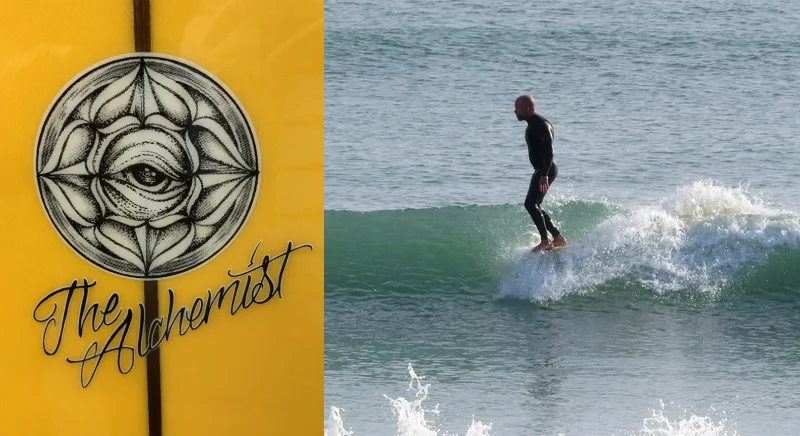 Neilson Surfboards - Custom Singlefin Longboard: Alchemist - ridden by Alex Wilson